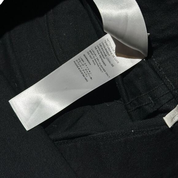 Crackled painted thigh zip denim - Picture 6 of 6